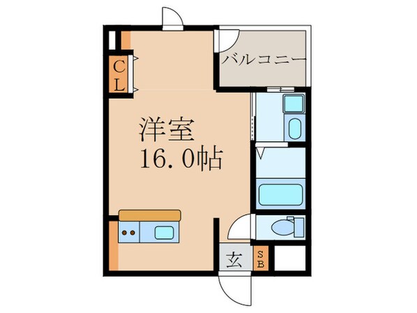 グランデージ新大阪の物件間取画像